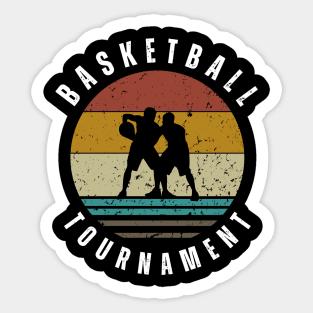 Basketball Tournament Sticker